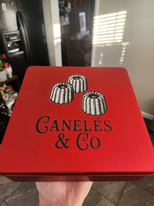 16-Piece Canelé Gift Tin Box