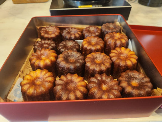 16-Piece Canelé Gift Tin Box